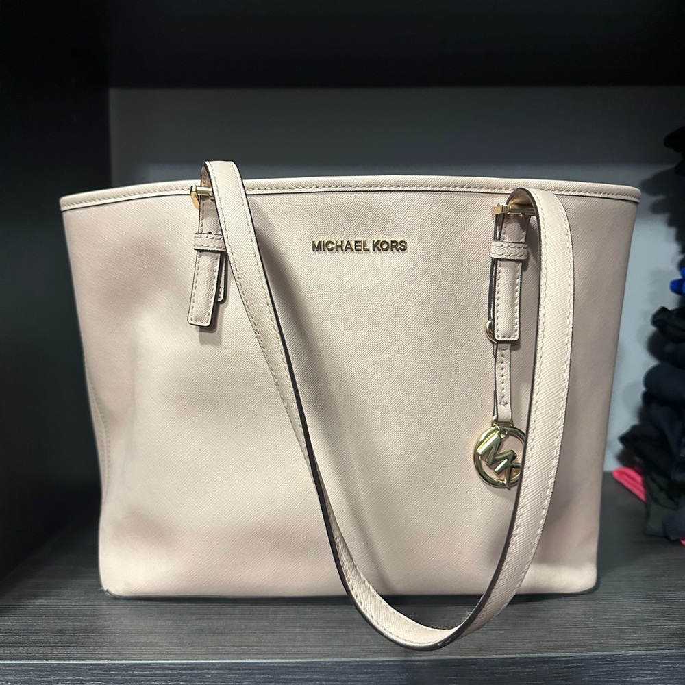 Michael Kors Light Pink Tote Bag